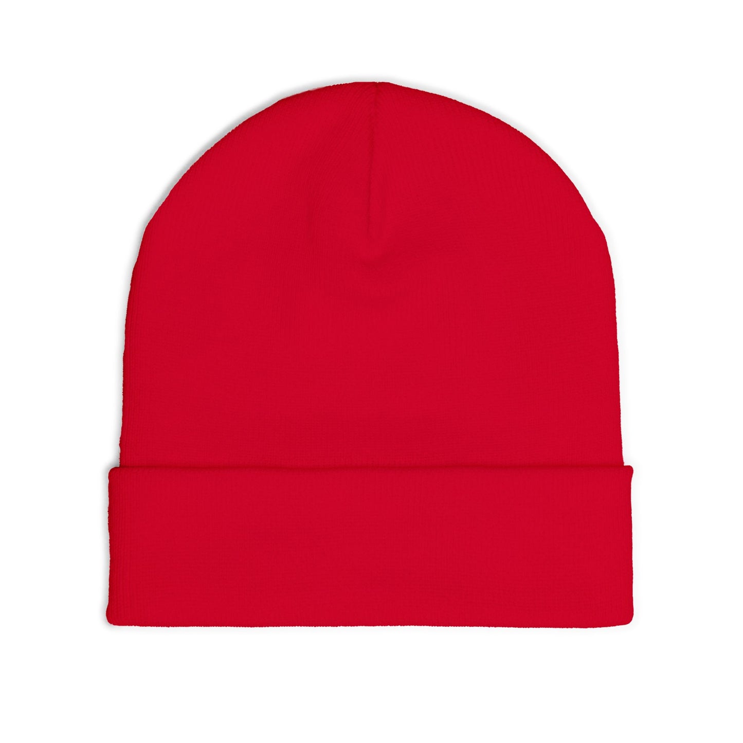 NEVERMIND ( NVM SWOOSH ) Cozy Knit Beanie with Custom Embroidery | Personalized Winter Hat, Unisex Beanie, Gift for Him/Her, Warm Accessory for All Occasions