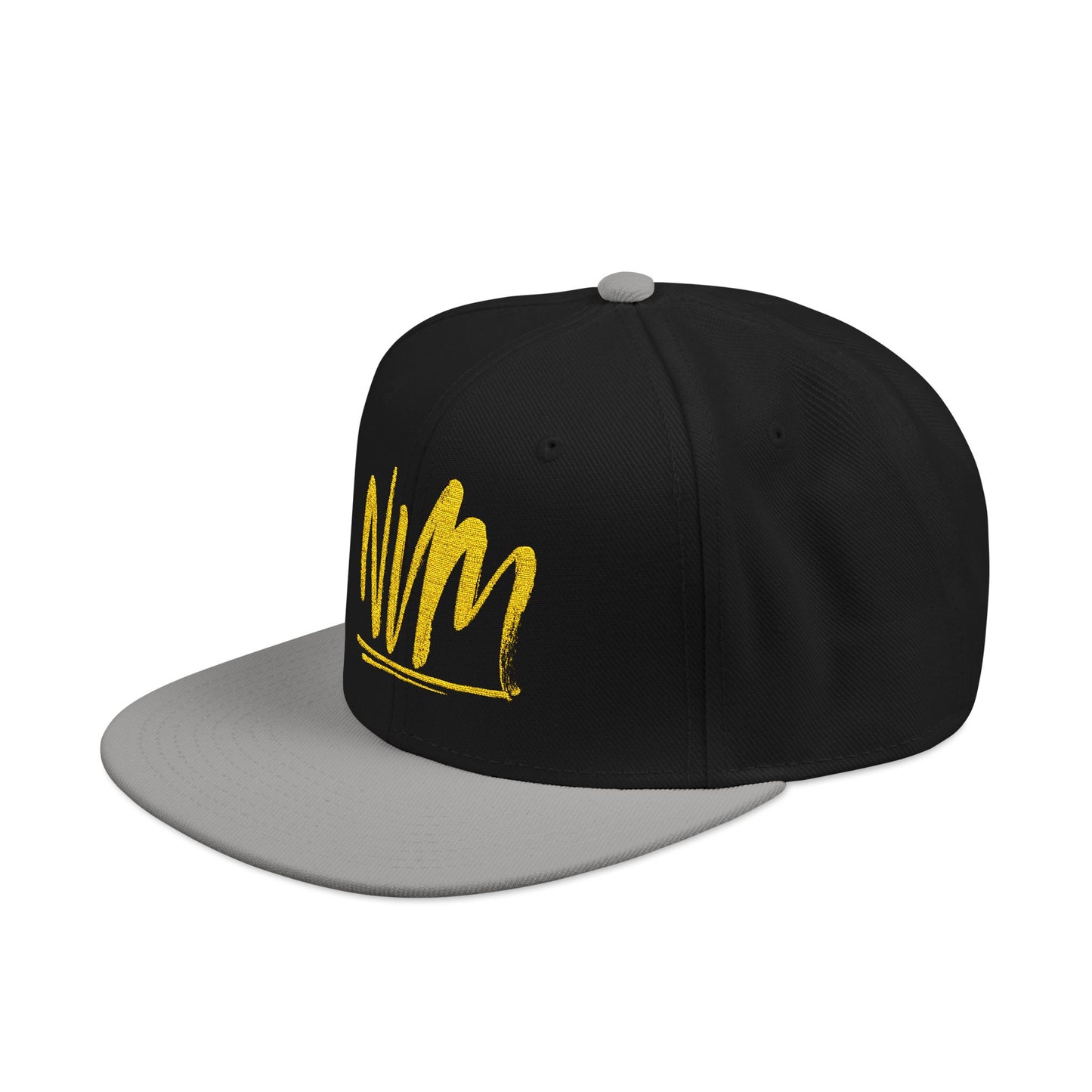 NEVERMIND ( NVM SWOOSH ) Embroidered Snapback Cap, Trendy Hat for Summer, Streetwear Accessory, Gift for Teenagers, Casual Outfit