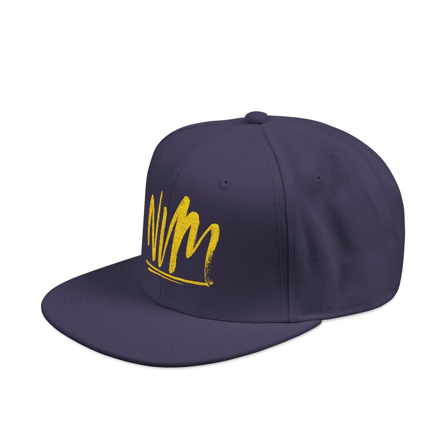 NEVERMIND ( NVM SWOOSH ) Embroidered Snapback Cap, Trendy Hat for Summer, Streetwear Accessory, Gift for Teenagers, Casual Outfit
