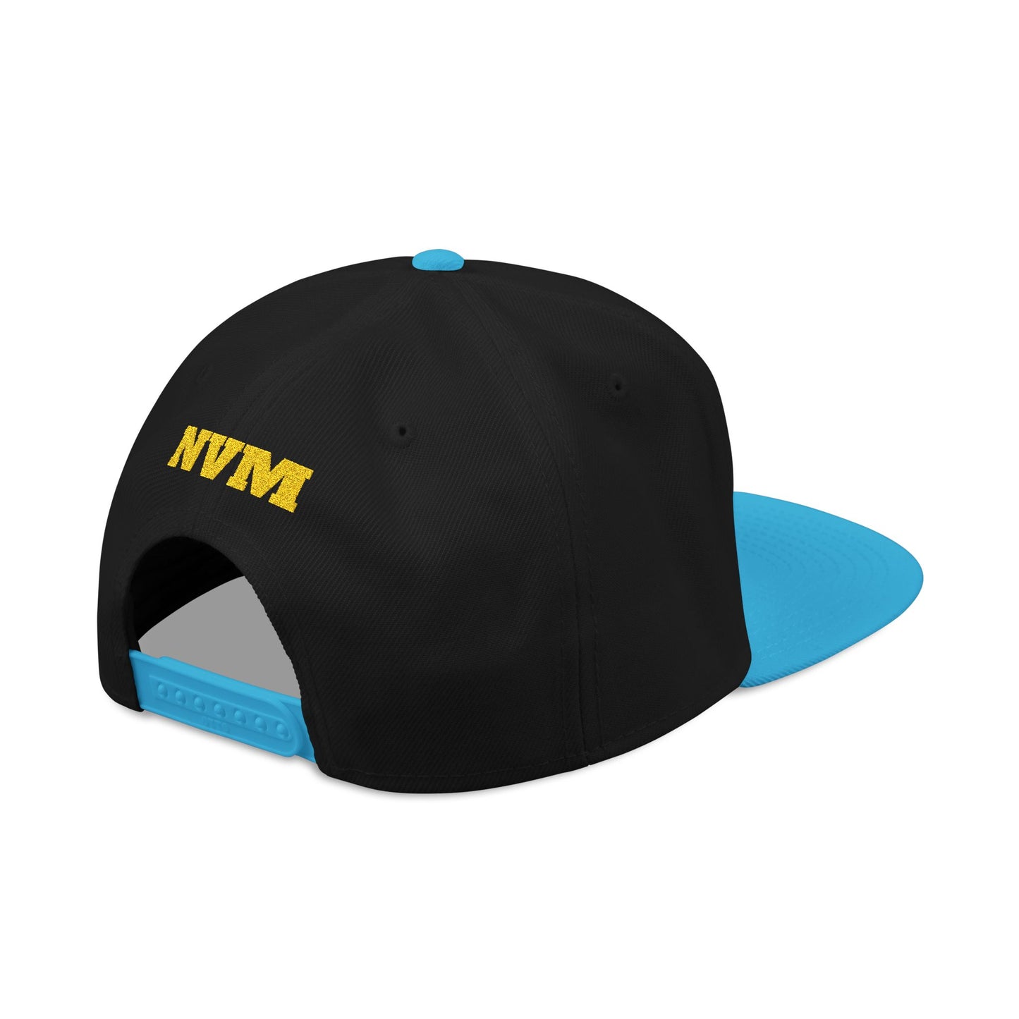 NEVERMIND Graffiti Smiley Face Embroidered Snapback Cap, Trendy Hat for Summer, Streetwear Accessory, Gift for Teenagers, Casual Outfit