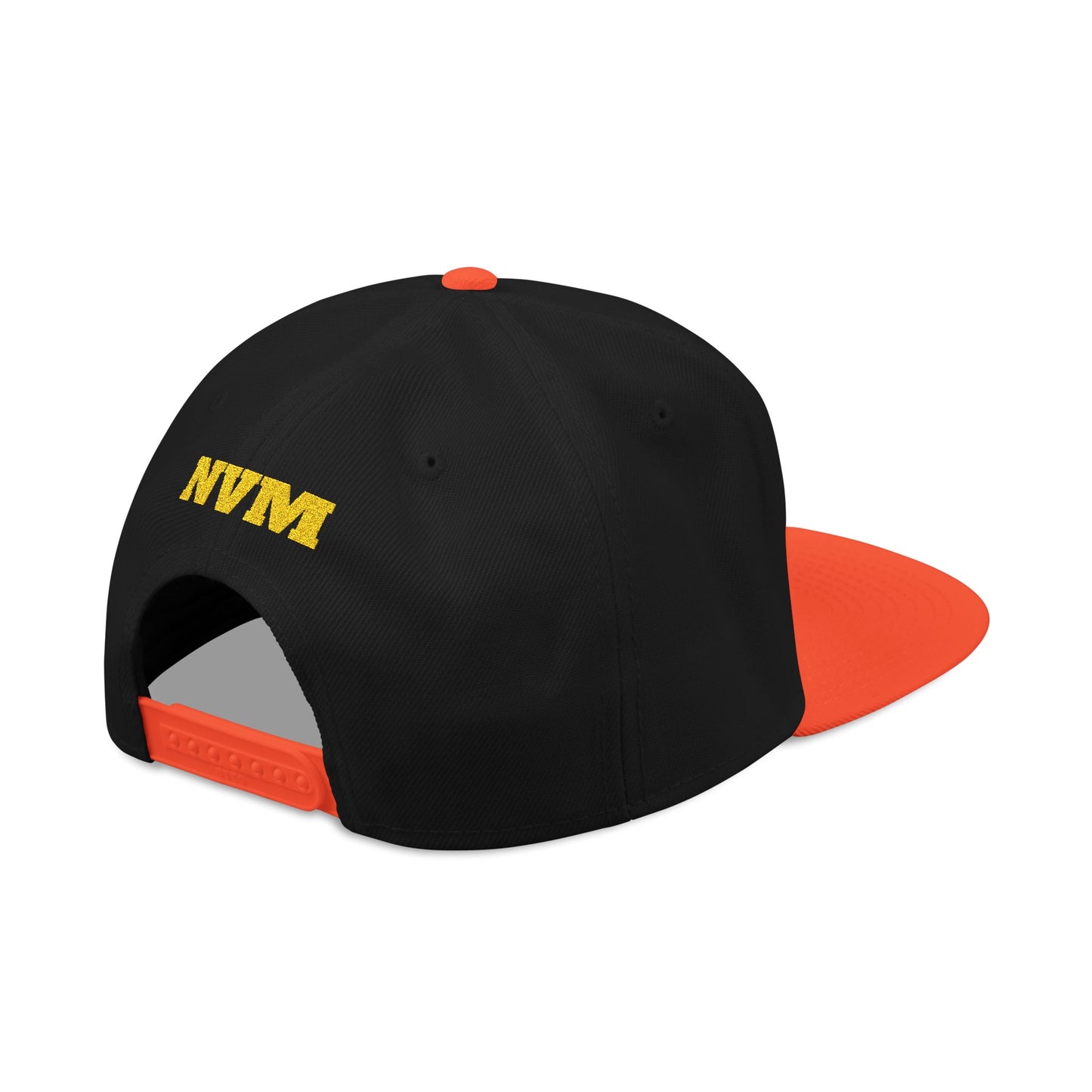 NEVERMIND Graffiti Smiley Face Embroidered Snapback Cap, Trendy Hat for Summer, Streetwear Accessory, Gift for Teenagers, Casual Outfit