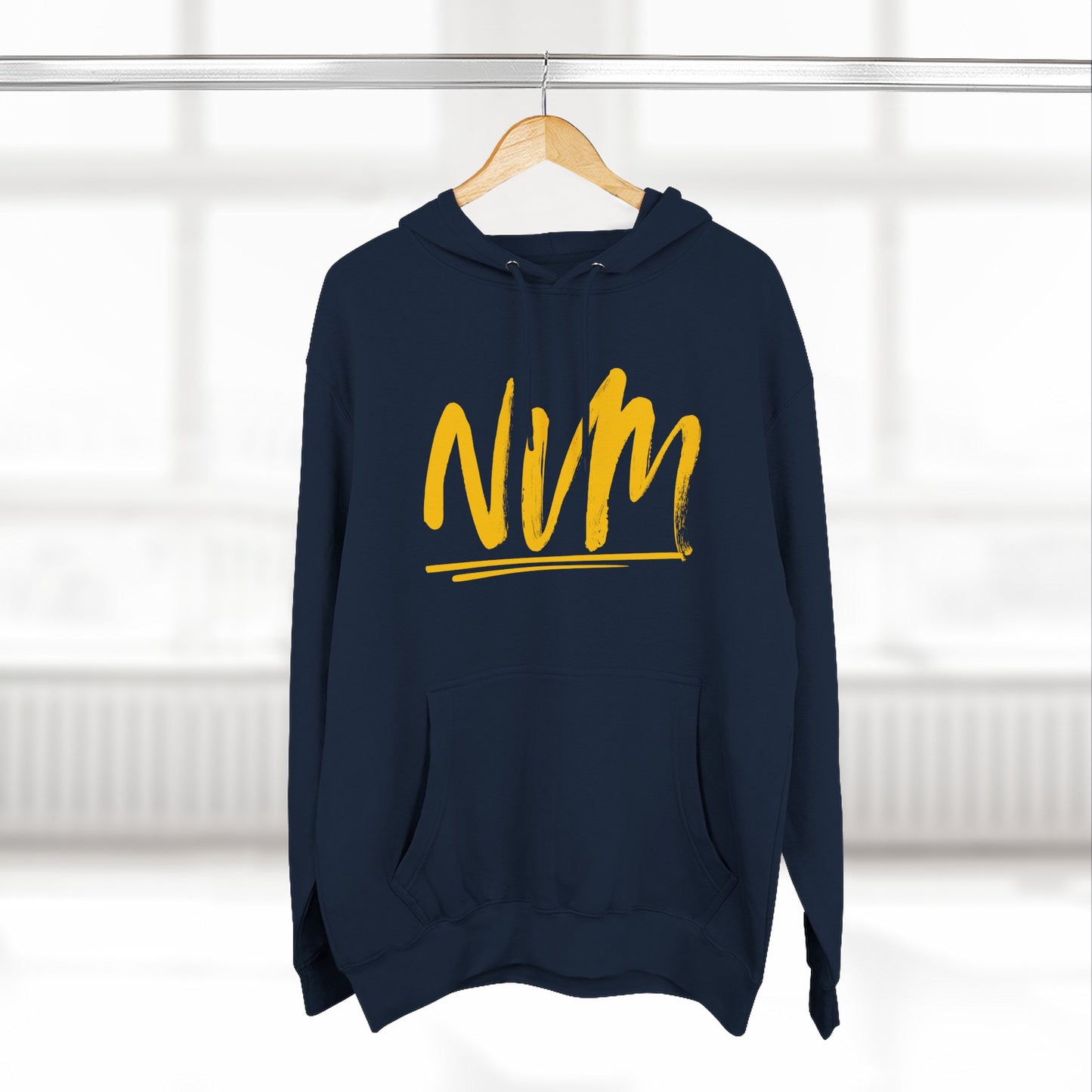 NEVERMIND CITY SMILEY SCAPE Smiley Face Three-Panel Fleece Hoodie, Comfortable Sweatshirt for Casual Wear, Gift for Friends, Happy Vibes, Art-Inspired Fashion, [...]