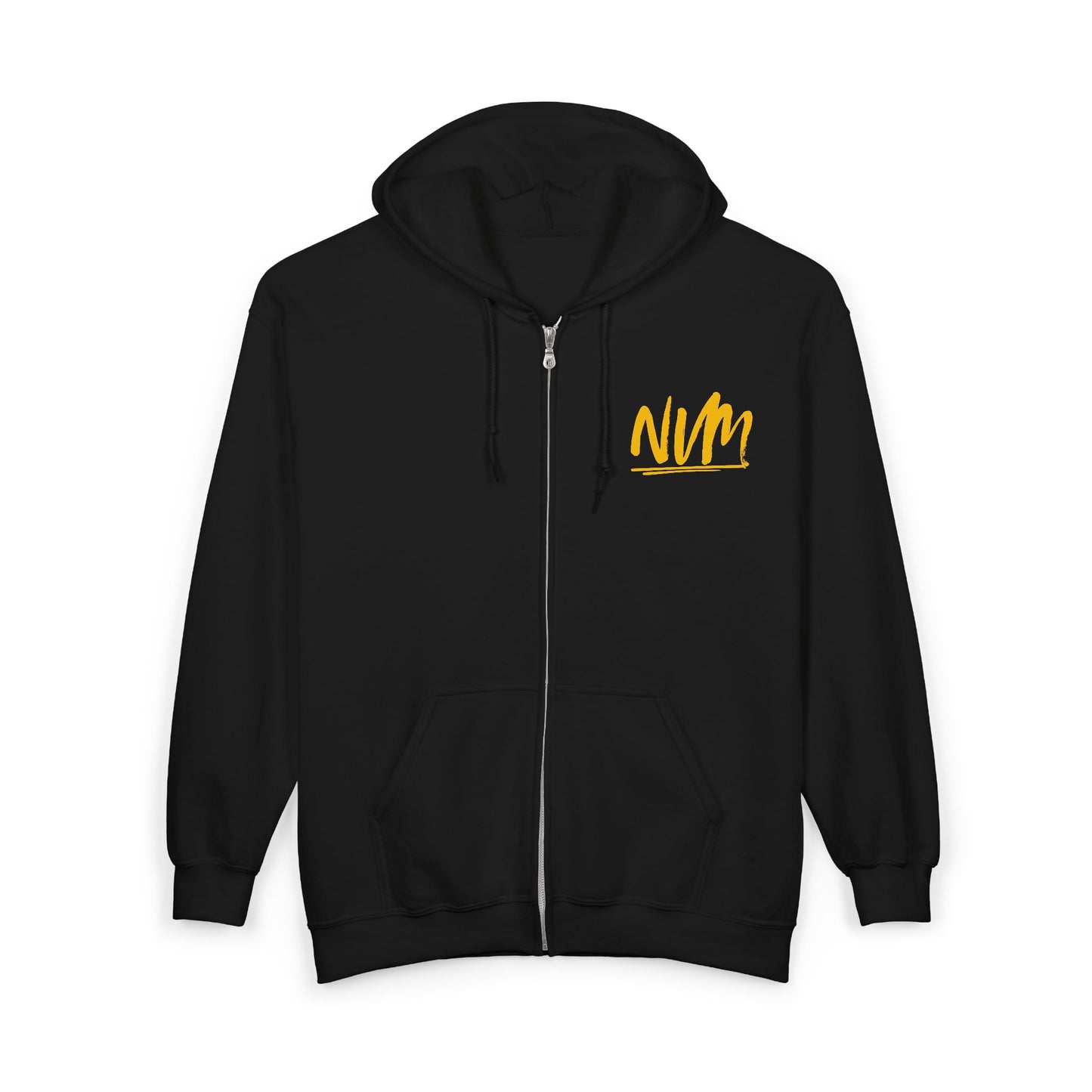 NEVERMIND SMILEY SCAPE Smiley Face Zip Hoodie | Unisex Casual Wear, Perfect for Gifting, Fall Fashion, Streetwear, Cozy Layering