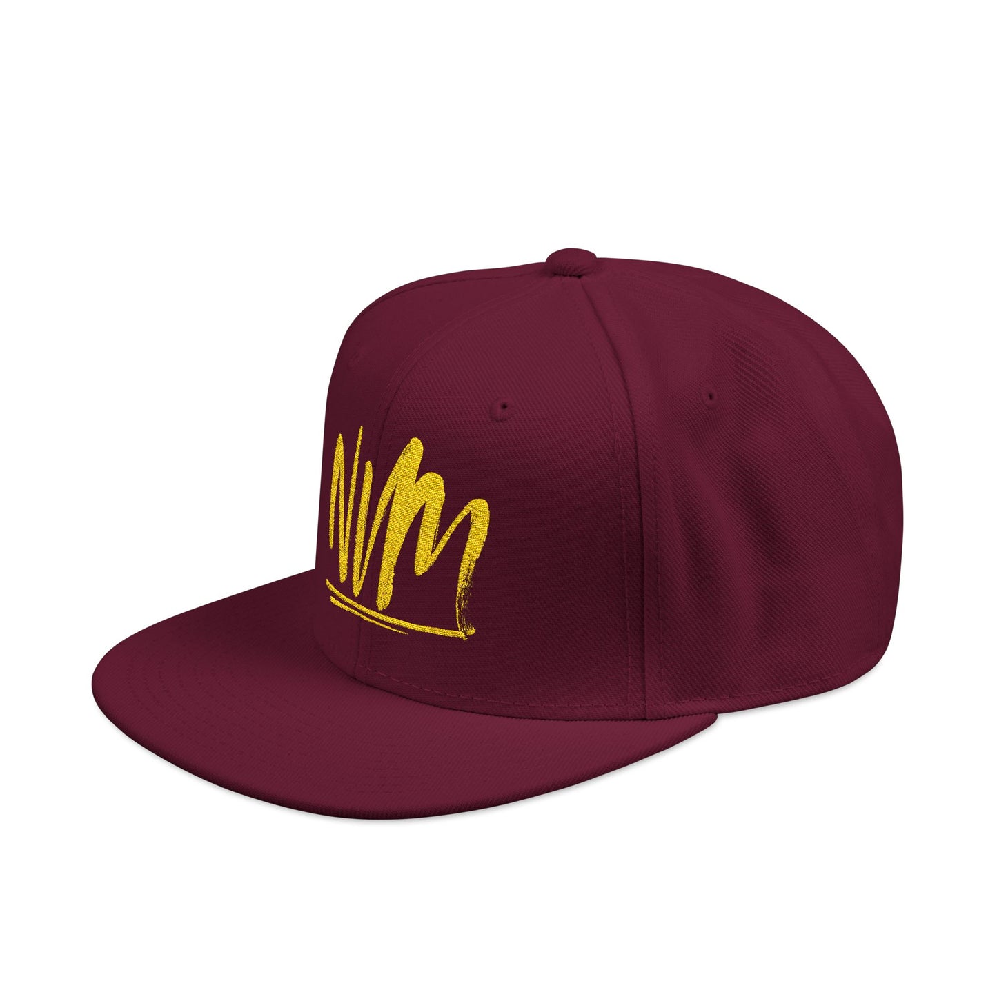 NEVERMIND ( NVM SWOOSH ) Embroidered Snapback Cap, Trendy Hat for Summer, Streetwear Accessory, Gift for Teenagers, Casual Outfit