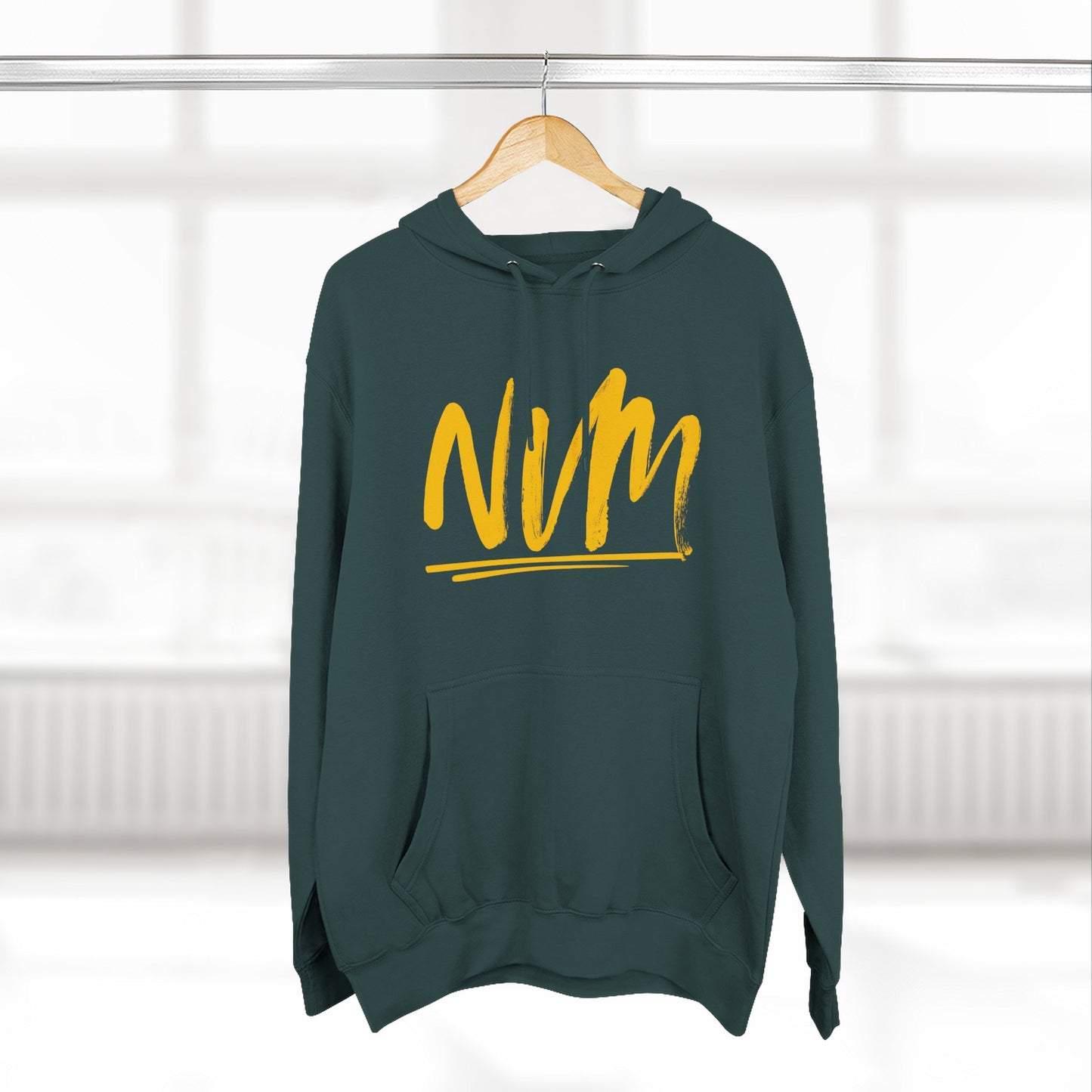 NEVERMIND CITY SMILEY SCAPE Smiley Face Three-Panel Fleece Hoodie, Comfortable Sweatshirt for Casual Wear, Gift for Friends, Happy Vibes, Art-Inspired Fashion, [...]