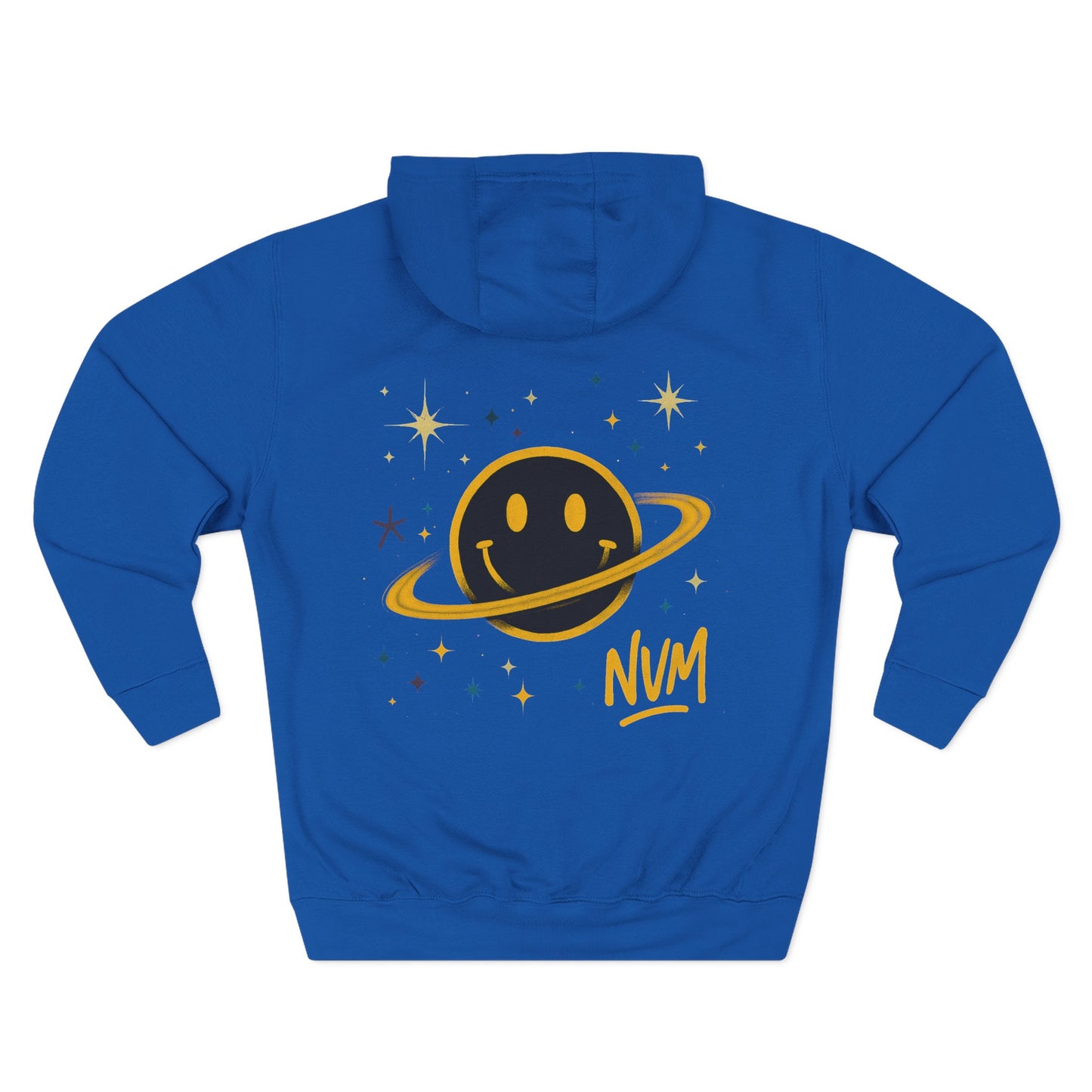 NEVERMIND PLANET Smiley Face Three-Panel Fleece Hoodie, Comfortable Sweatshirt for Casual Wear, Gift for Friends, Happy Vibes, Art-Inspired Fashion, [...]
