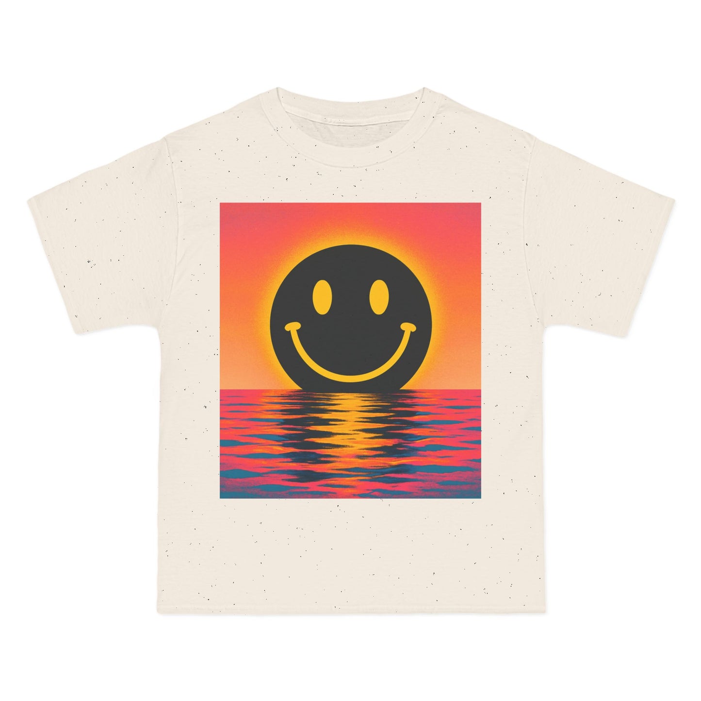 NEVERMIND SUNSET Smiley Face Beefy-T®  Short-Sleeve T-Shirt