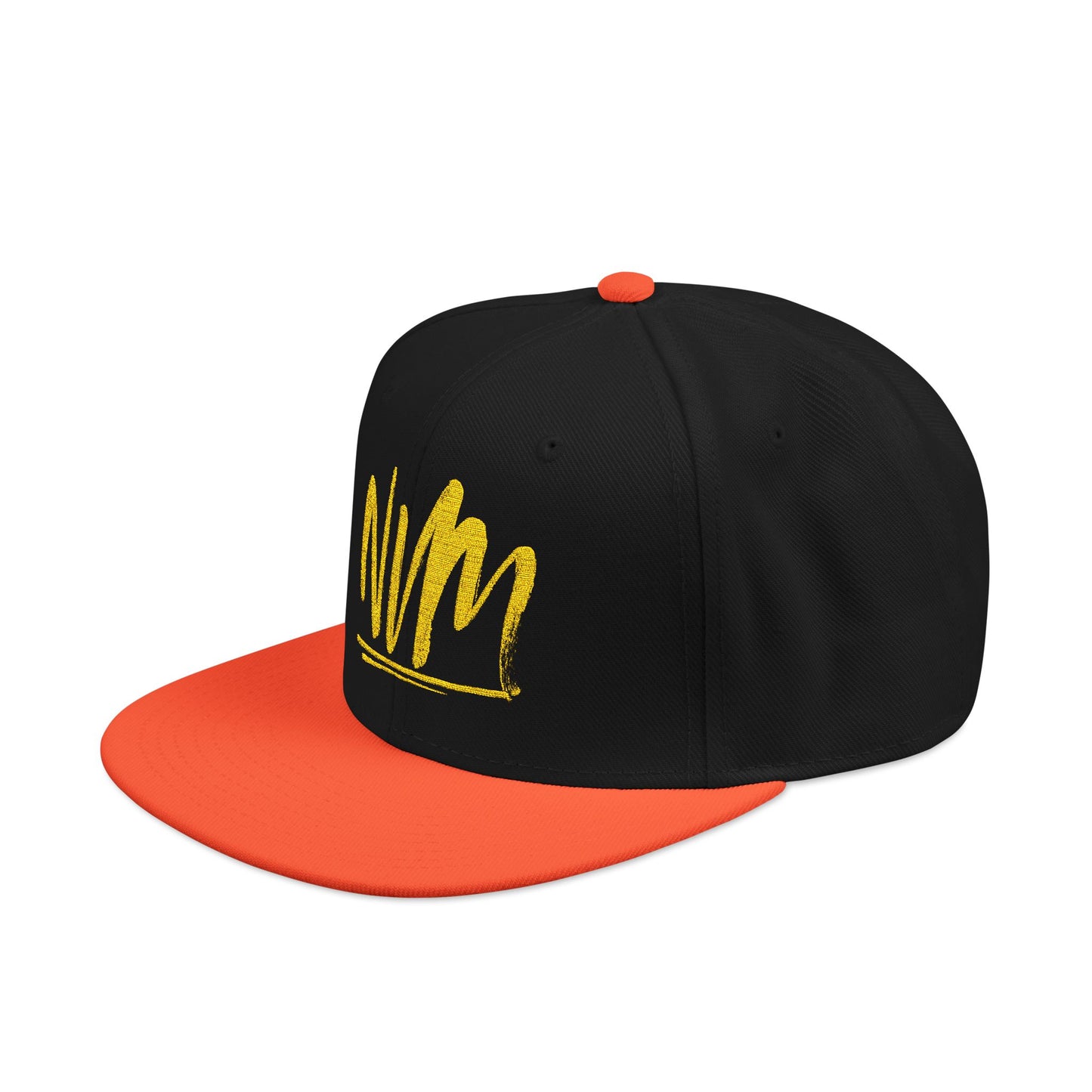 NEVERMIND ( NVM SWOOSH ) Embroidered Snapback Cap, Trendy Hat for Summer, Streetwear Accessory, Gift for Teenagers, Casual Outfit