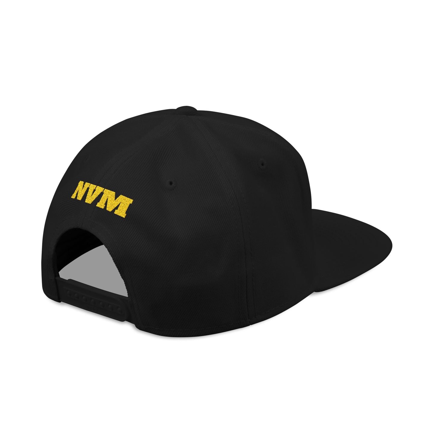 NEVERMIND Graffiti Smiley Face Embroidered Snapback Cap, Trendy Hat for Summer, Streetwear Accessory, Gift for Teenagers, Casual Outfit
