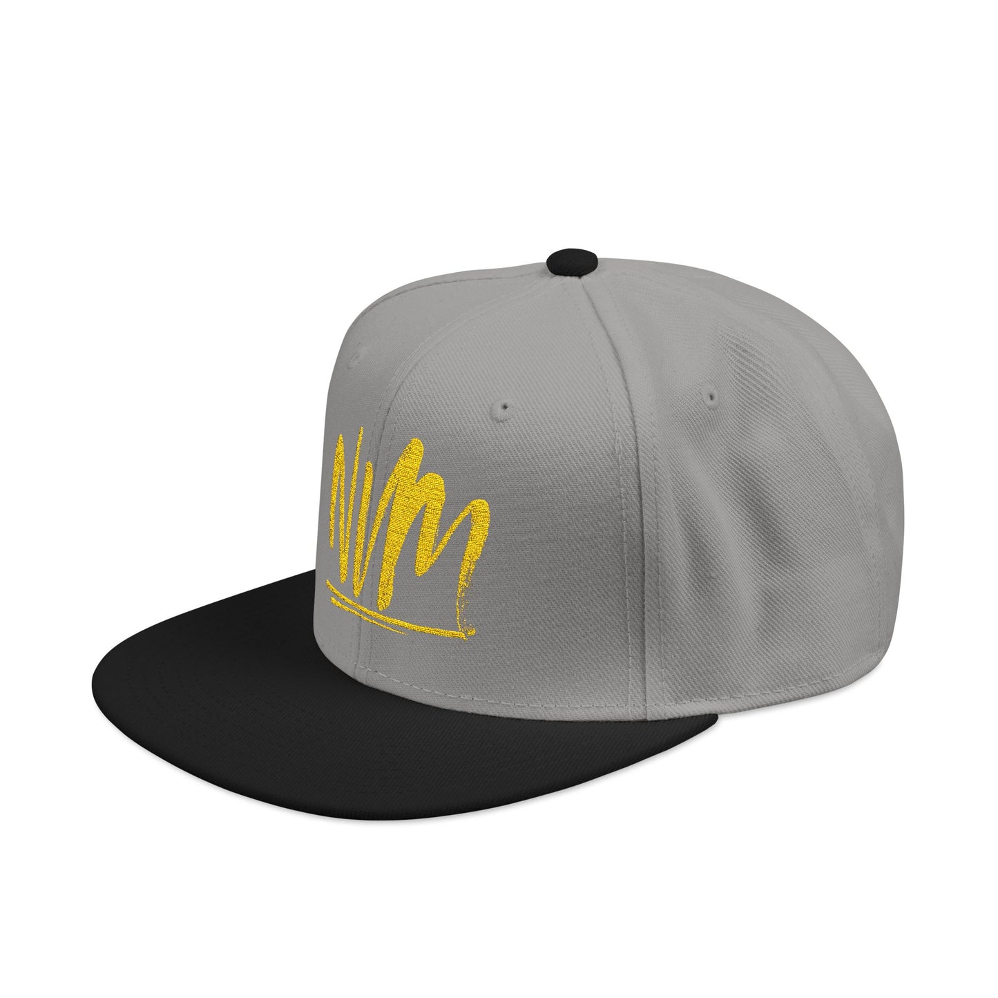 NEVERMIND ( NVM SWOOSH ) Embroidered Snapback Cap, Trendy Hat for Summer, Streetwear Accessory, Gift for Teenagers, Casual Outfit