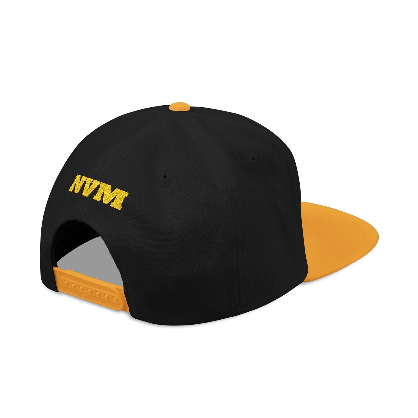 NEVERMIND Graffiti Smiley Face Embroidered Snapback Cap, Trendy Hat for Summer, Streetwear Accessory, Gift for Teenagers, Casual Outfit