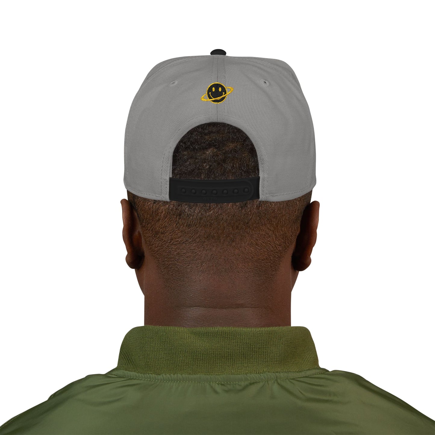 NEVERMIND ( NVM SWOOSH ) Embroidered Snapback Cap, Trendy Hat for Summer, Streetwear Accessory, Gift for Teenagers, Casual Outfit