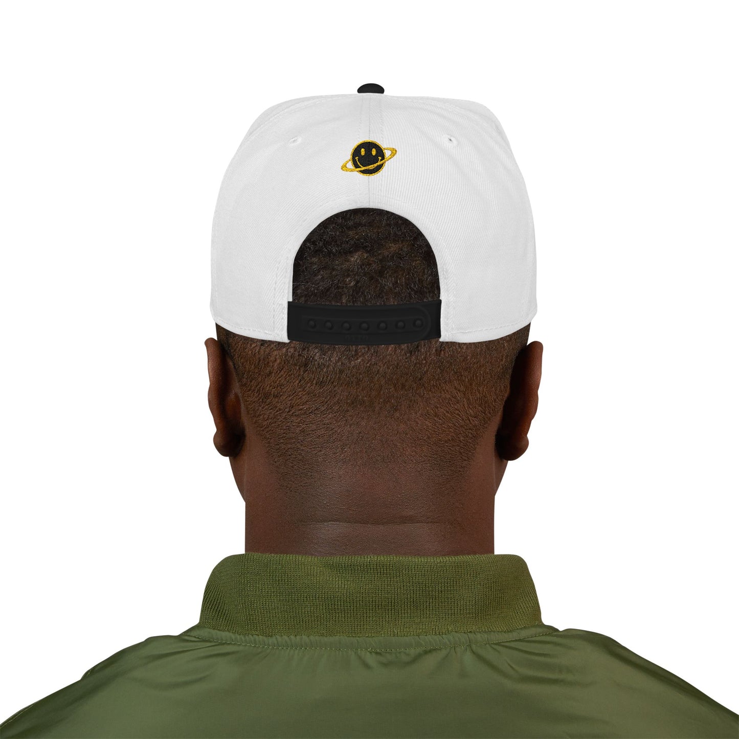 NEVERMIND ( NVM SWOOSH ) Embroidered Snapback Cap, Trendy Hat for Summer, Streetwear Accessory, Gift for Teenagers, Casual Outfit