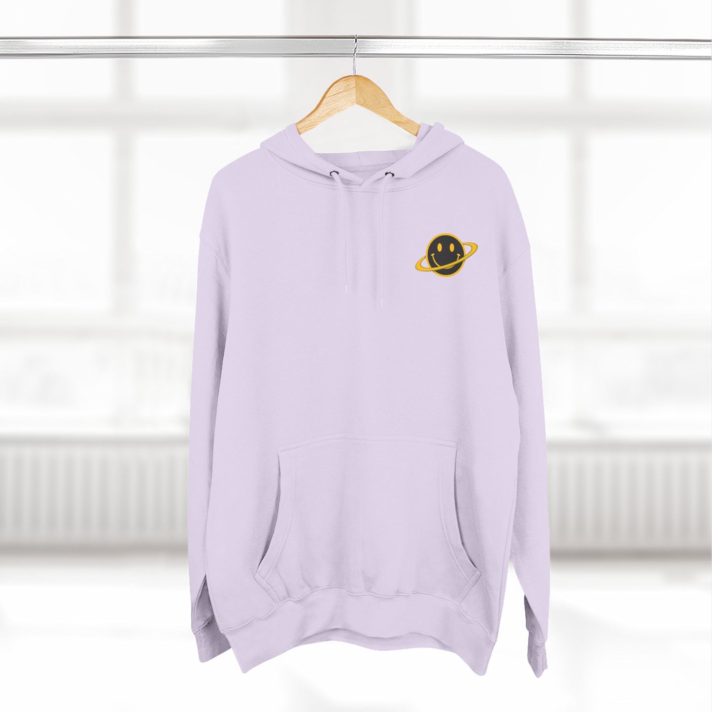 NEVERMIND PLANET Smiley Face Three-Panel Fleece Hoodie, Comfortable Sweatshirt for Casual Wear, Gift for Friends, Happy Vibes, Art-Inspired Fashion, [...]
