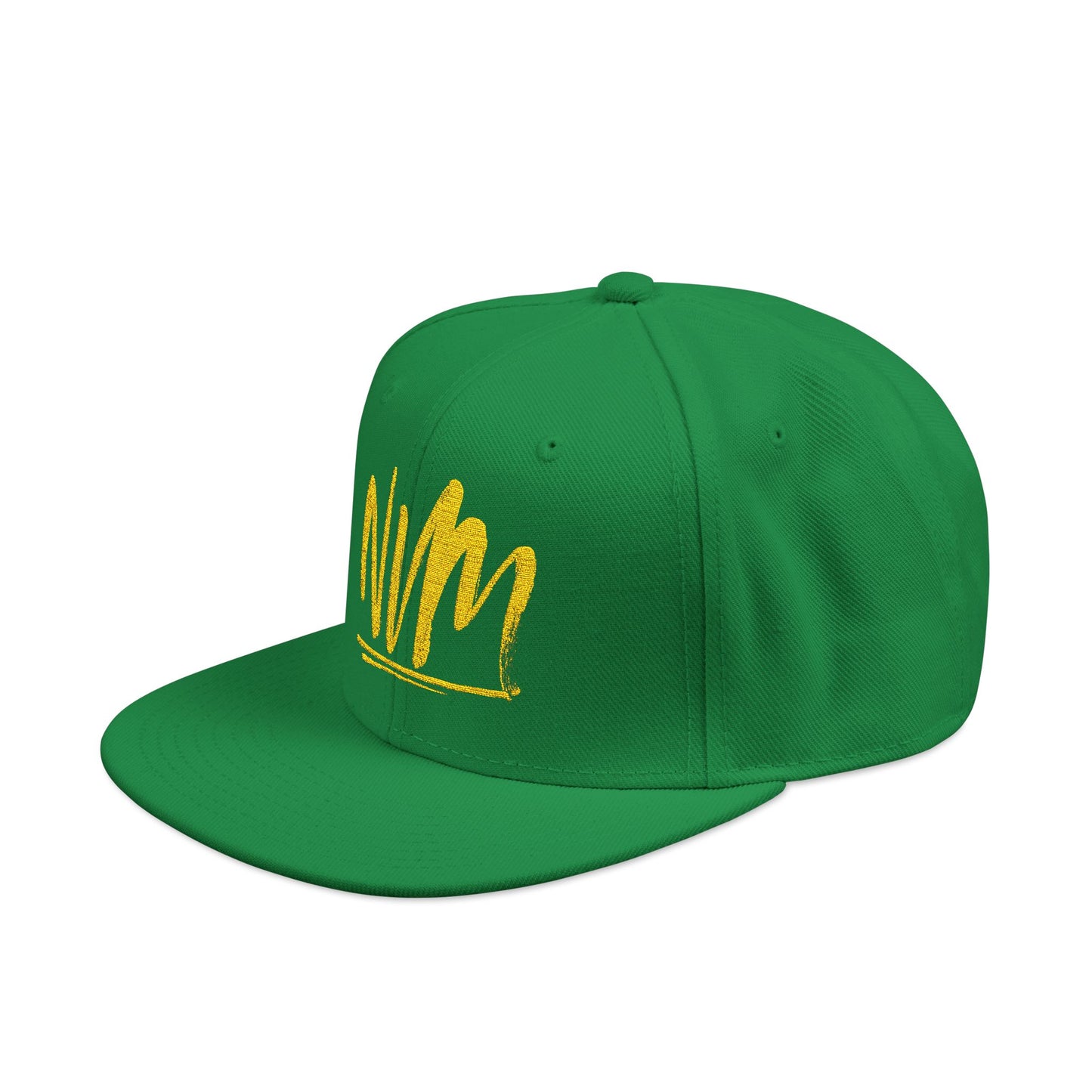 NEVERMIND ( NVM SWOOSH ) Embroidered Snapback Cap, Trendy Hat for Summer, Streetwear Accessory, Gift for Teenagers, Casual Outfit