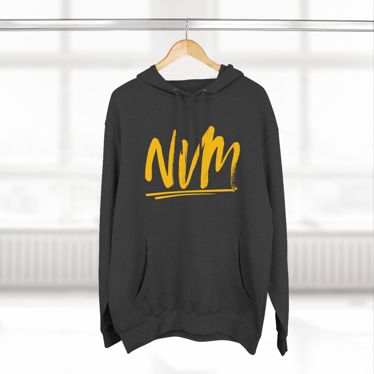 NEVERMIND CITY SMILEY SCAPE Smiley Face Three-Panel Fleece Hoodie, Comfortable Sweatshirt for Casual Wear, Gift for Friends, Happy Vibes, Art-Inspired Fashion, [...]