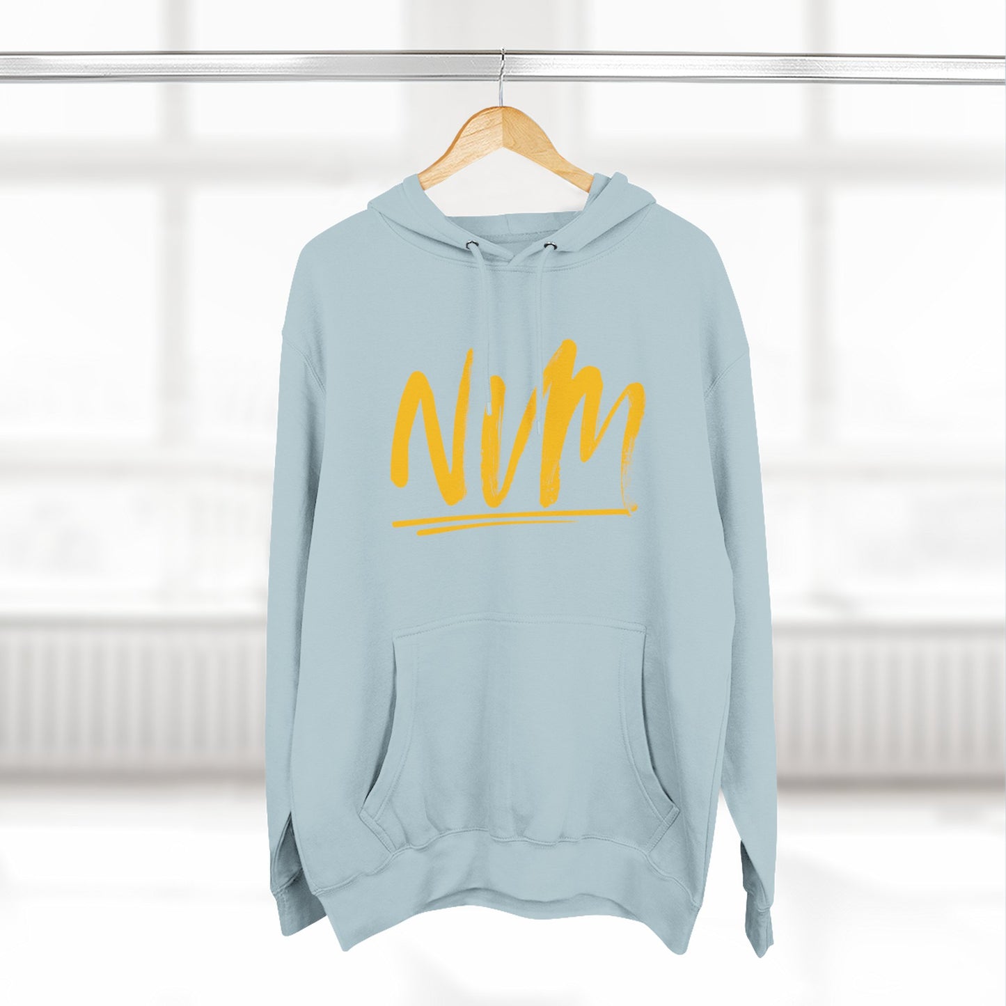 NEVERMIND CITY SMILEY SCAPE Smiley Face Three-Panel Fleece Hoodie, Comfortable Sweatshirt for Casual Wear, Gift for Friends, Happy Vibes, Art-Inspired Fashion, [...]