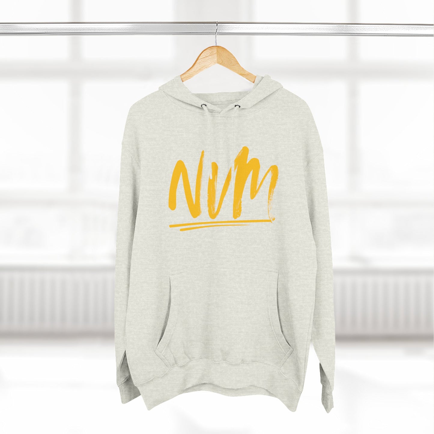 NEVERMIND CITY SMILEY SCAPE Smiley Face Three-Panel Fleece Hoodie, Comfortable Sweatshirt for Casual Wear, Gift for Friends, Happy Vibes, Art-Inspired Fashion, [...]