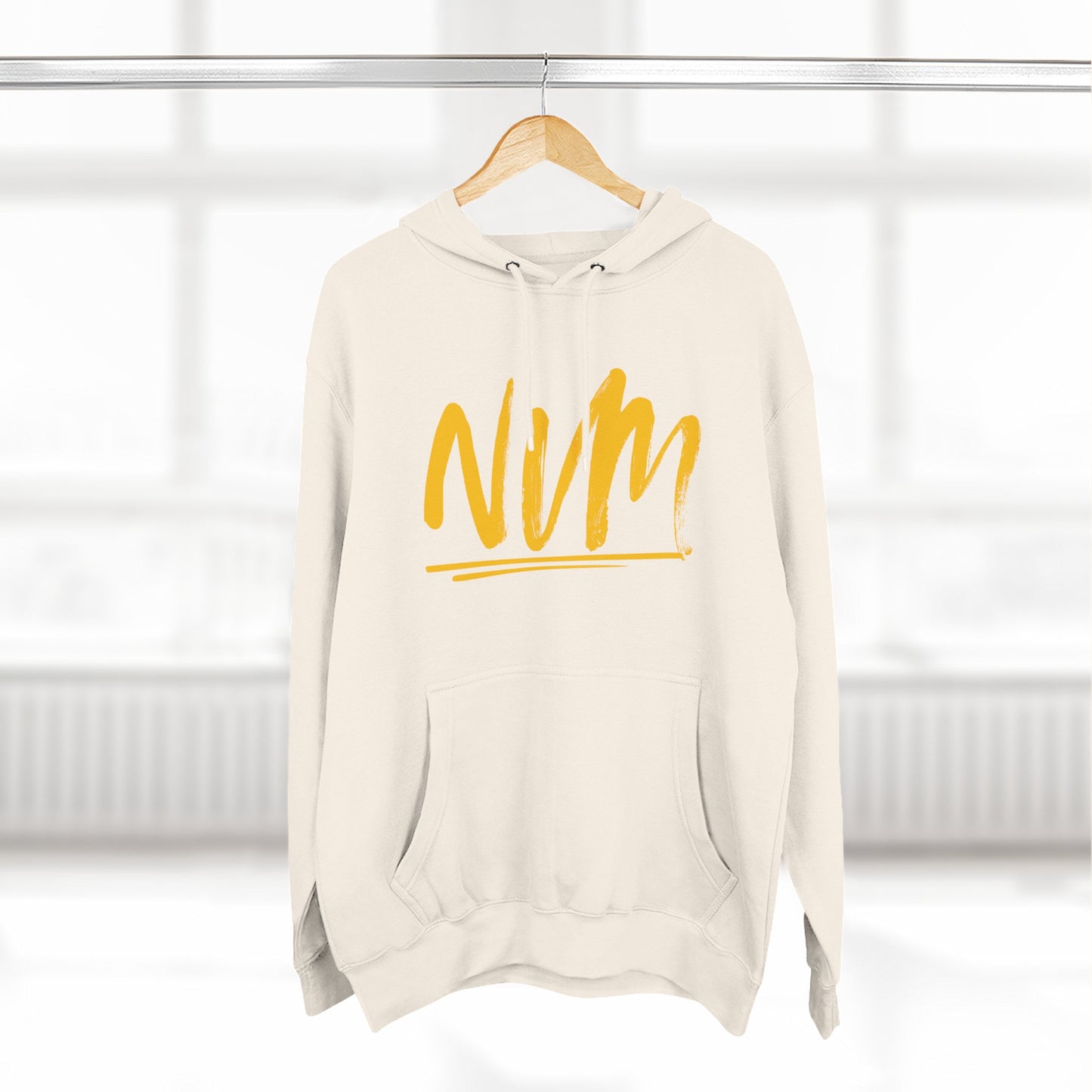 NEVERMIND CITY SMILEY SCAPE Smiley Face Three-Panel Fleece Hoodie, Comfortable Sweatshirt for Casual Wear, Gift for Friends, Happy Vibes, Art-Inspired Fashion, [...]