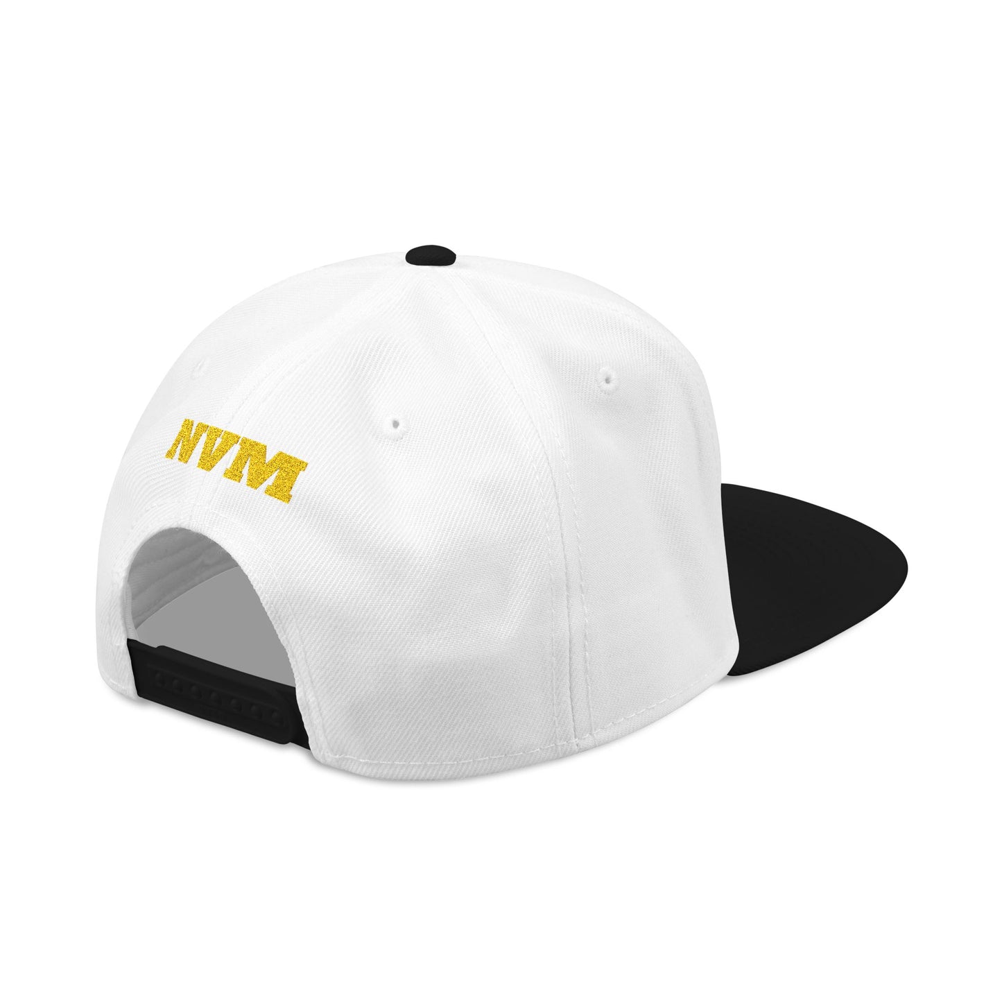 NEVERMIND Graffiti Smiley Face Embroidered Snapback Cap, Trendy Hat for Summer, Streetwear Accessory, Gift for Teenagers, Casual Outfit
